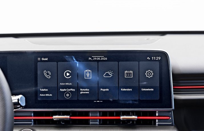Hyundai Kona Hybrid 1.6 GDI (2026) - test - system multimedialny