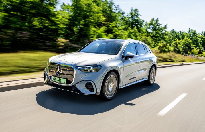 Mercedes GLC 400 4Matic electric (2026) - test - przód