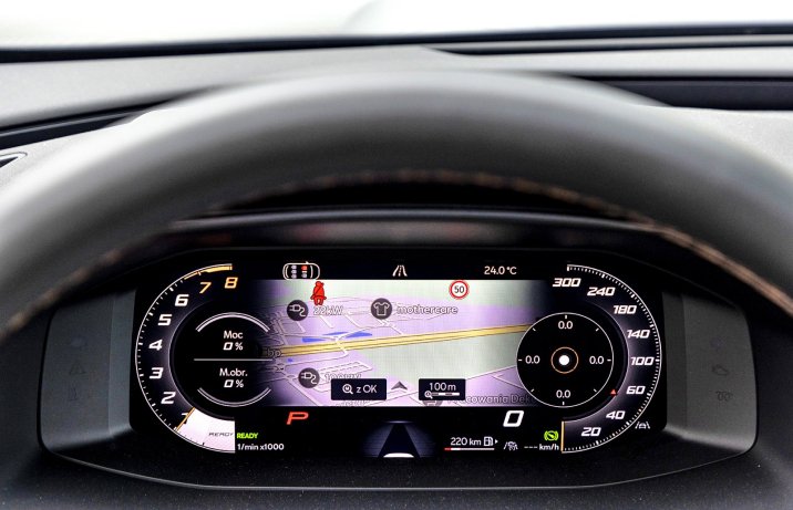 Cupra Formentor 1.5 eTSI DSG (2026) – test – cyfrowe zegary