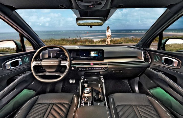 Kia Sorento – wnętrze, kokpit