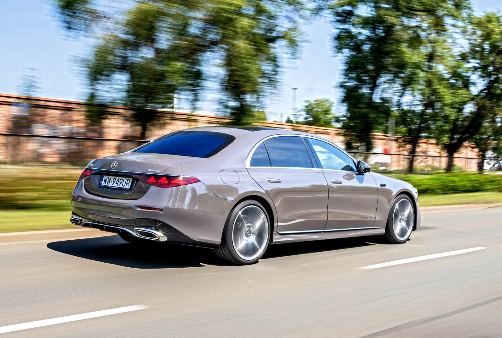 Mercedes S 580 (2026) - test - tył