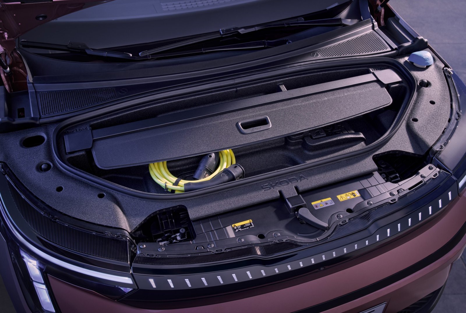 Skoda Peaq frunk