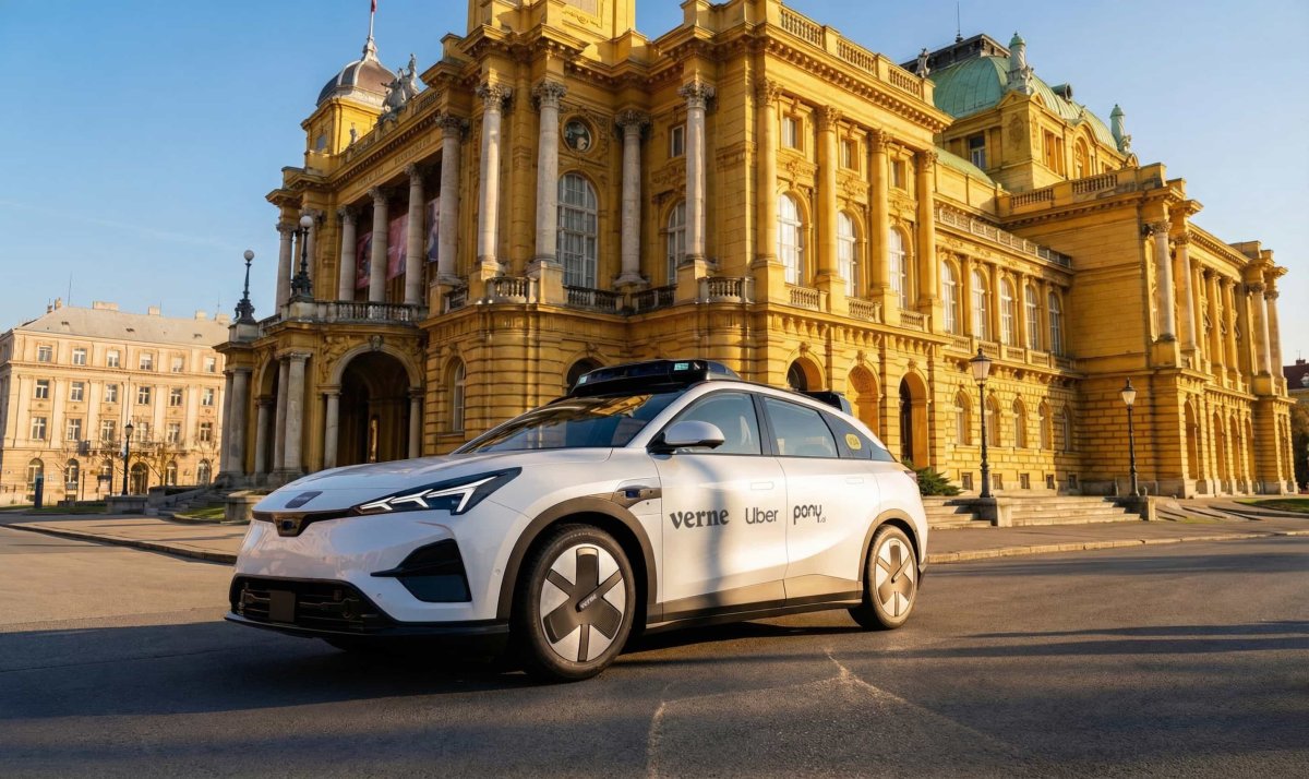 Ponad 2000 robotaksówek w pięciu miastach Europy. Takie plany mają Uber i Pony.ai