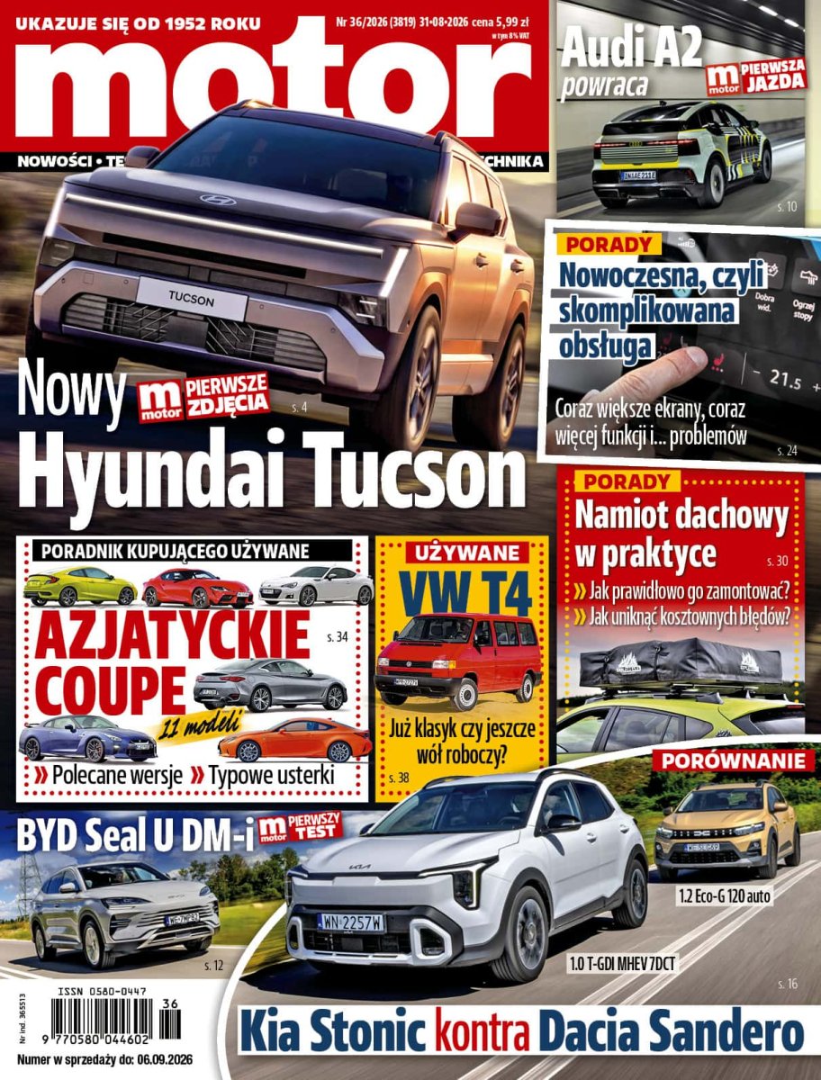„Motor” nr 36/2026 – zapowiedź numeru