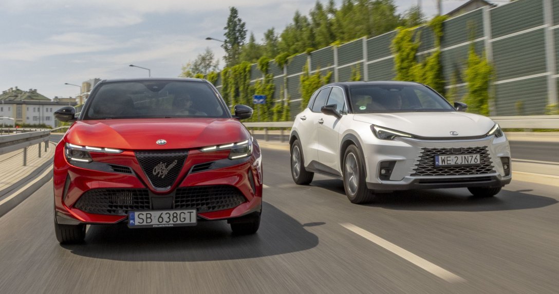 Alfa Romeo Junior, Lexus LBX - przody