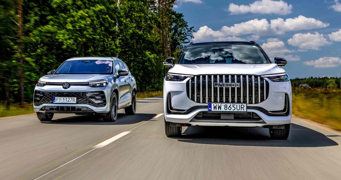 Jaecoo 8 kontra Volkswagen Tayron – dwa SUV-y w jednej cenie. Który jest lepszy: chiński czy niemiecki? | PORÓWNANIE