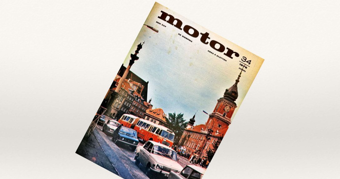 okładka Motoru numer 34 z 1976 roku
