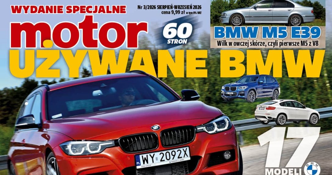 okładka wydania specjalnego Motoru – Używane BMW