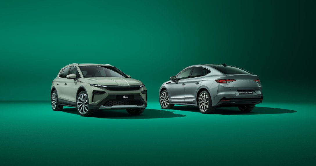 Skoda Elroq i Enyaq - przody