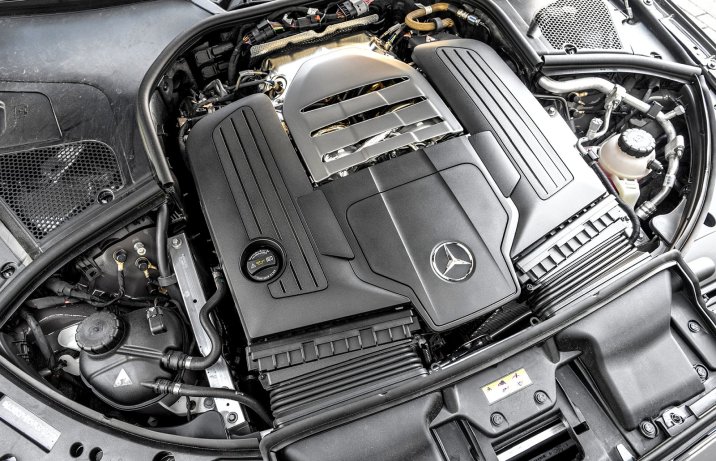 Mercedes S 580 (2026) - test - silnik V8