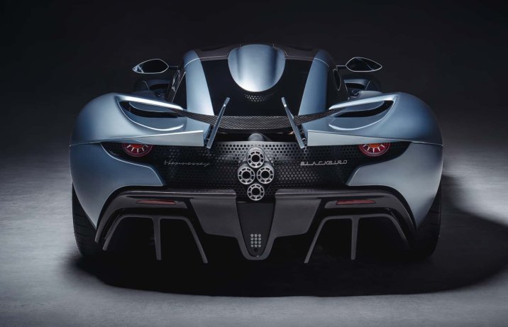 Hennessey Blackbird – tył