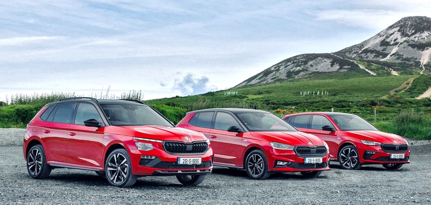 Škoda Fabia, Scala i Kamiq w wersjach Monte Carlo.