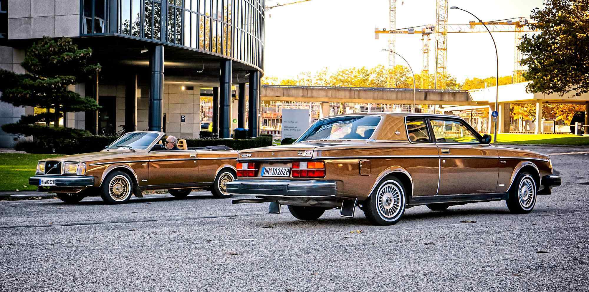 Volvo 262 C Solaire obok Volvo 262 C Coupe