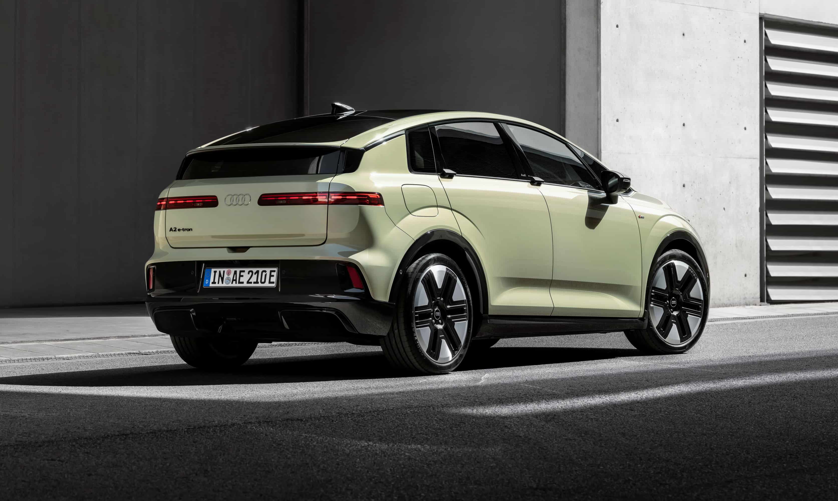 audi a2 – tyl