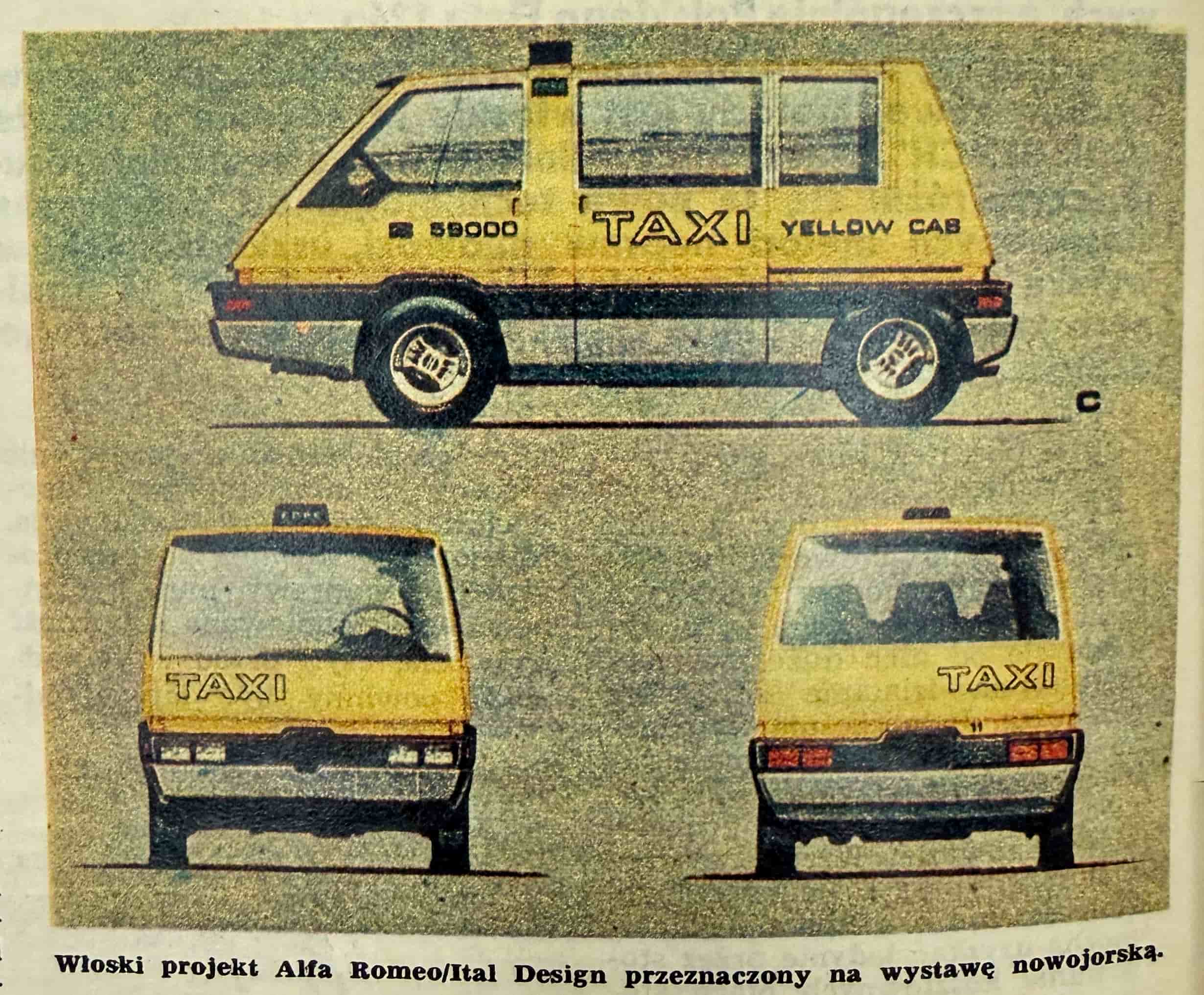 motor 38 1976 – prototyp taxi alfa romeo
