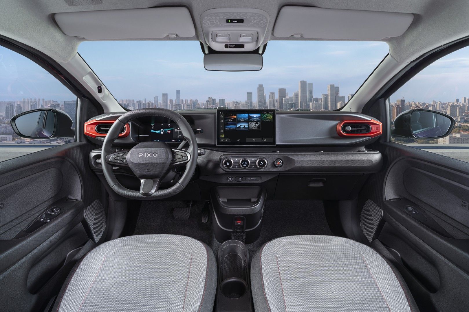 Nissan Pixo – kokpit