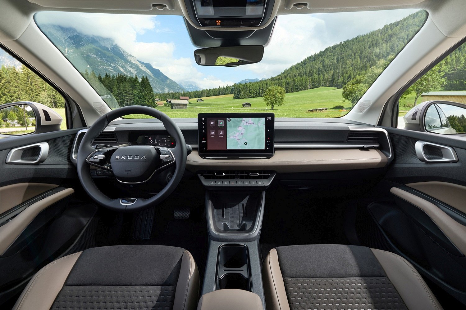 Skoda Epiq wnętrze