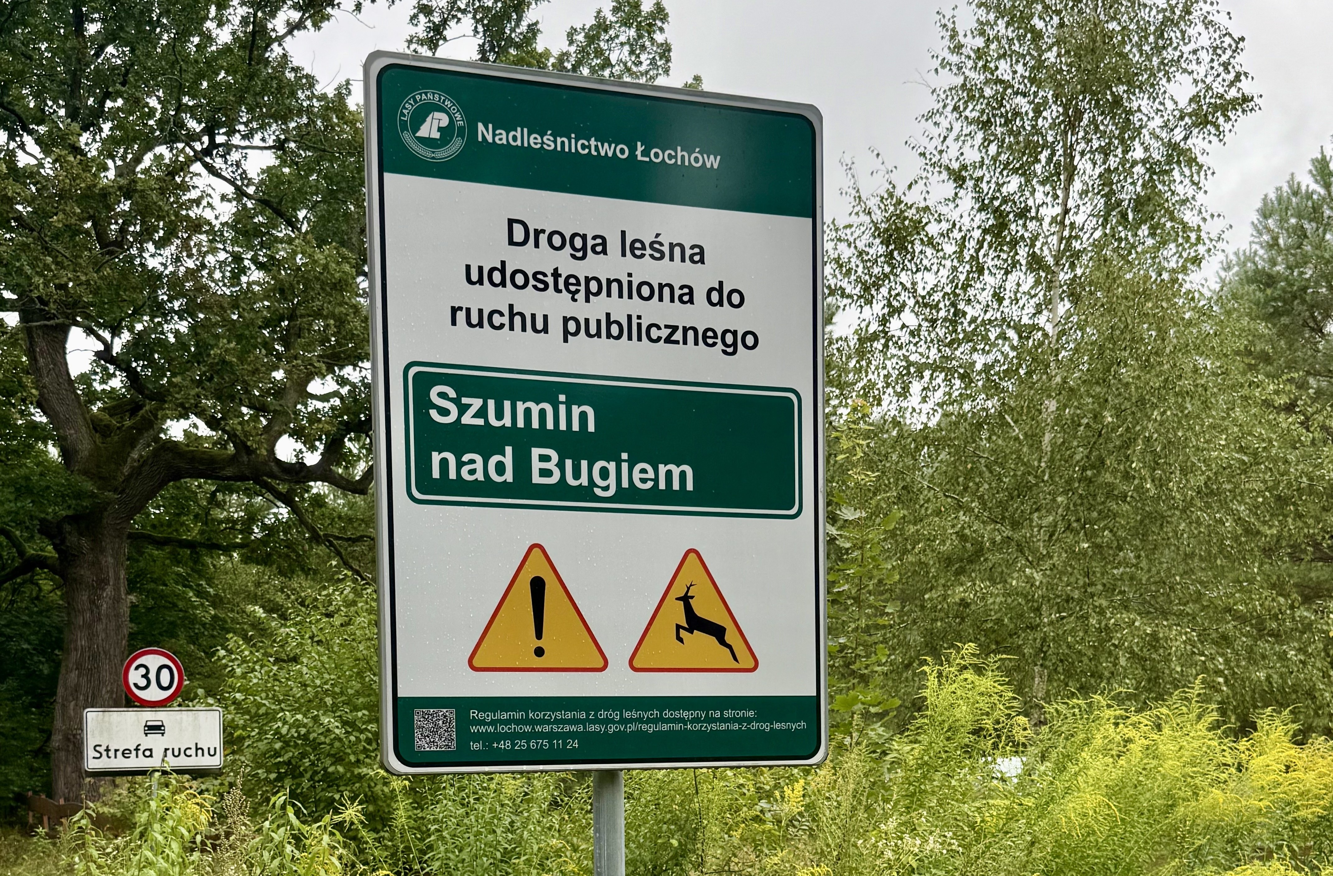 tablica-dopuszczajaca-wjazd-do-lasu