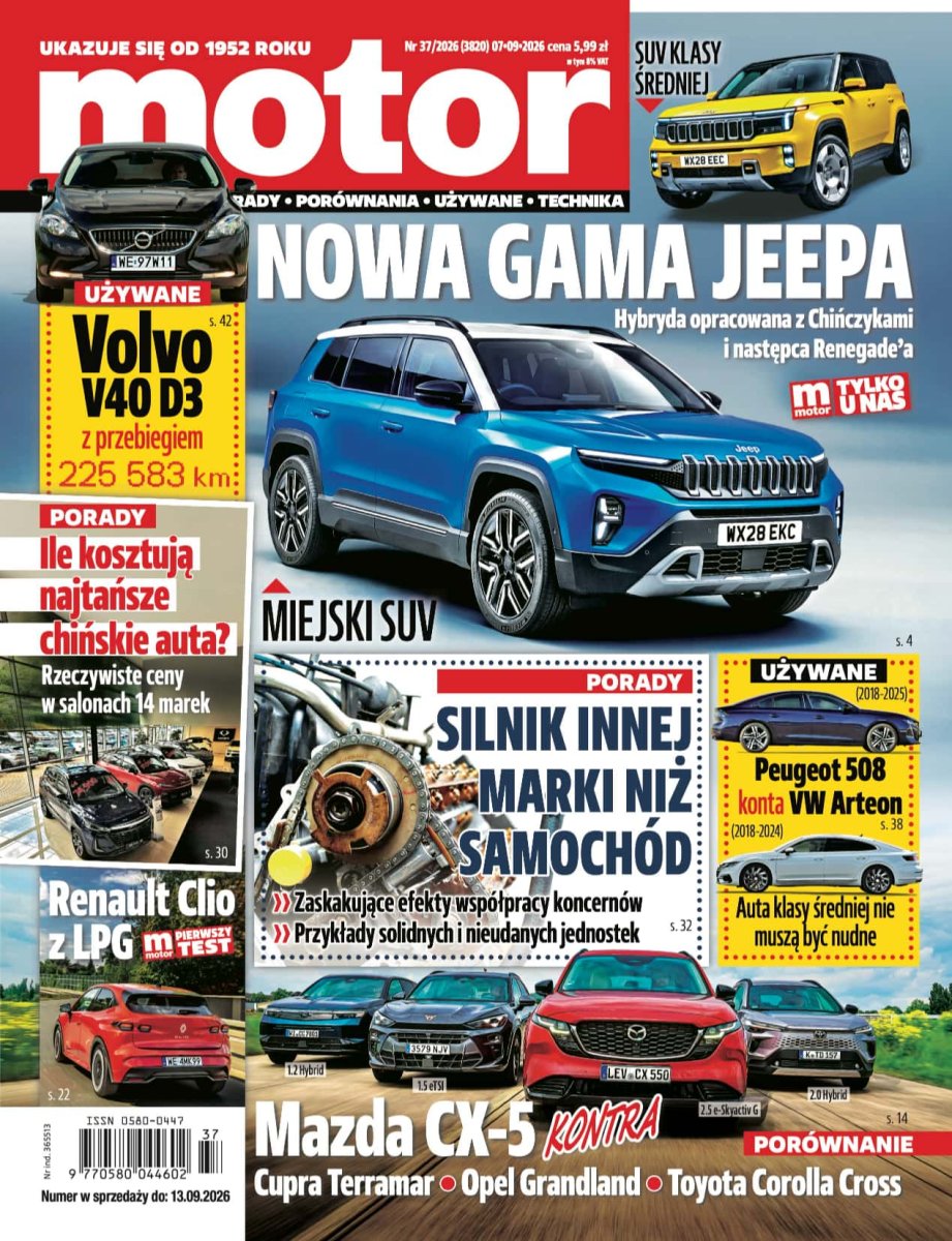 „Motor” nr 37/2026 – zapowiedź numeru