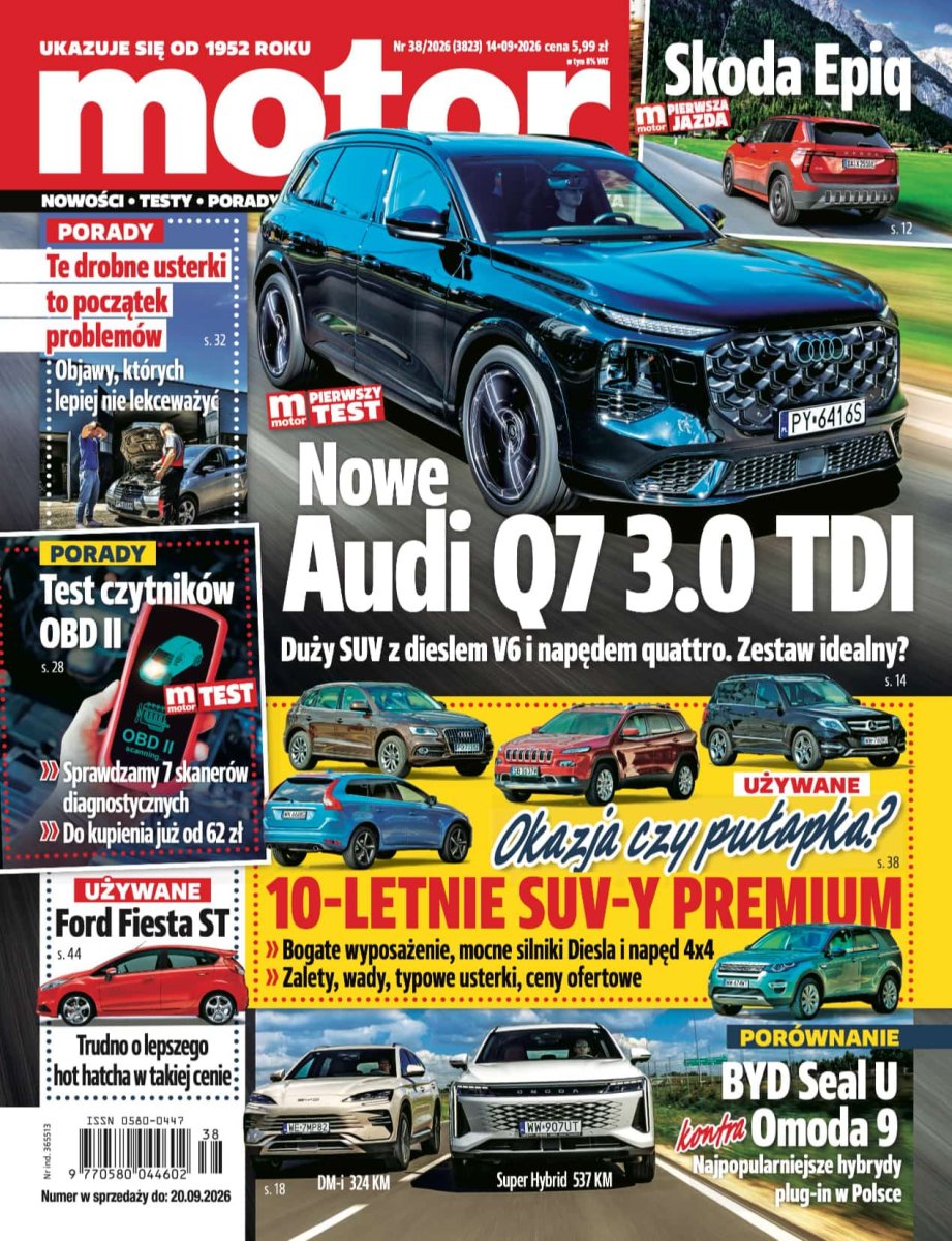 „Motor” nr 38/2026 – zapowiedź numeru