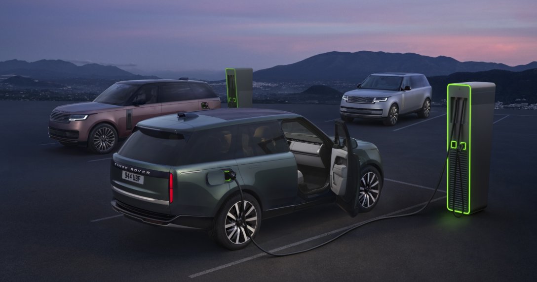 Range Rover Electric ładowanie
