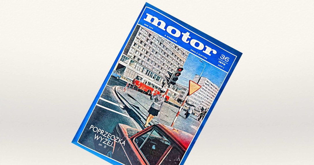 okładka Motoru numer 36 z 1976 roku