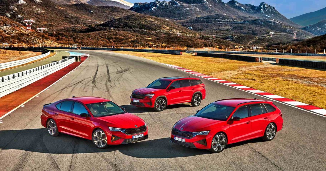 Skody Octavia RS i Kodiaq RS