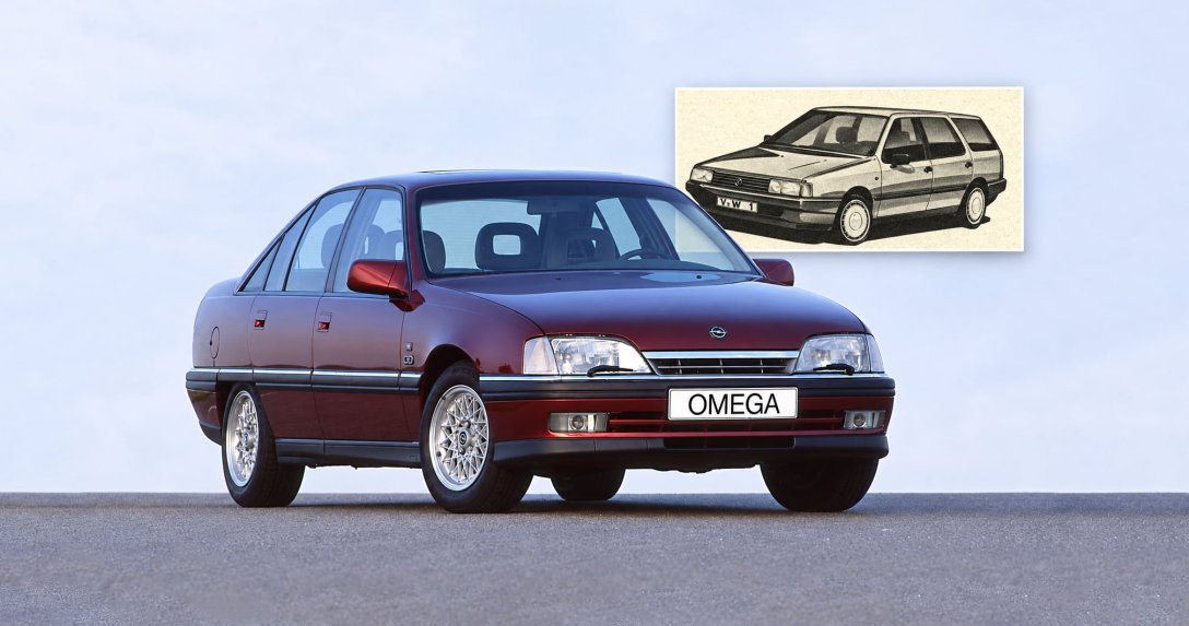 Opel Omega A przed premierą i zapowiedź Volkswagena Passata B3 | „Motor” nr 36/1986