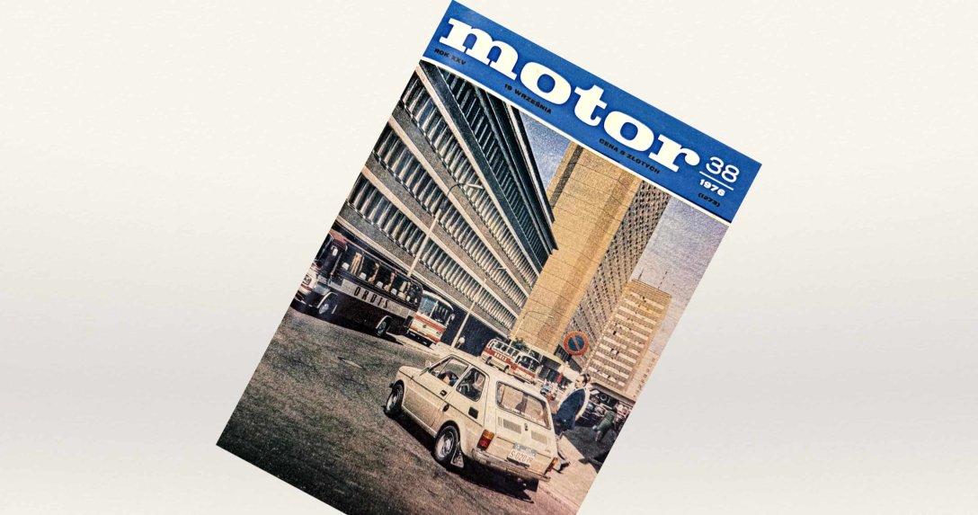 okładka tygodnika Motor numer 38 z 1976 roku