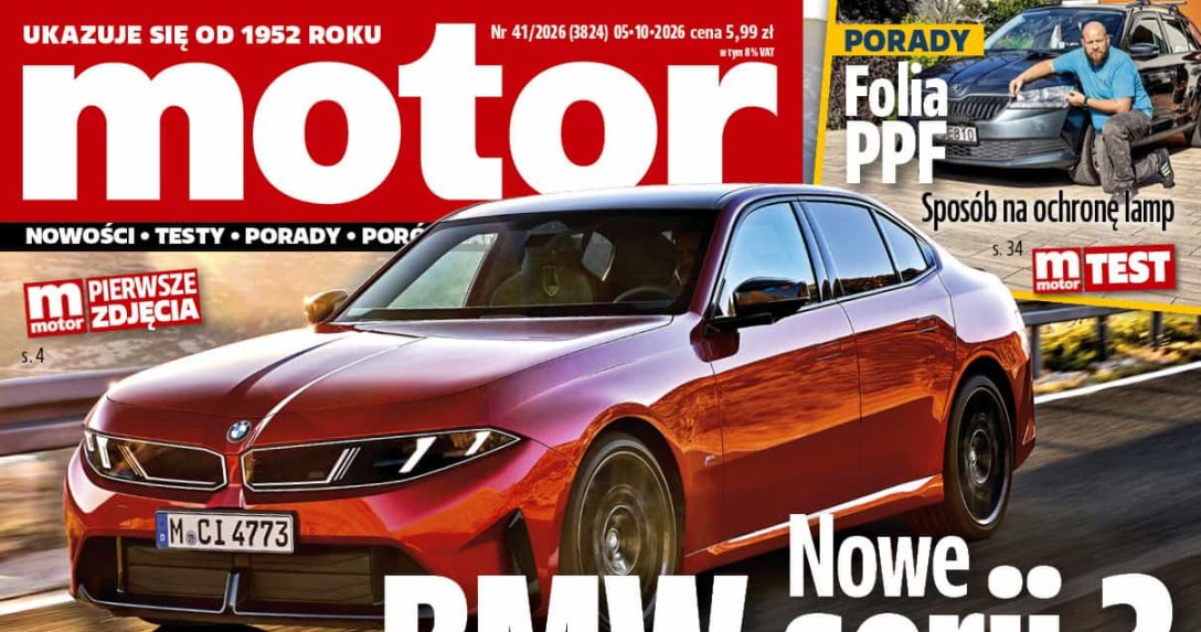 „Motor” nr 41/2026 – zapowiedź numeru