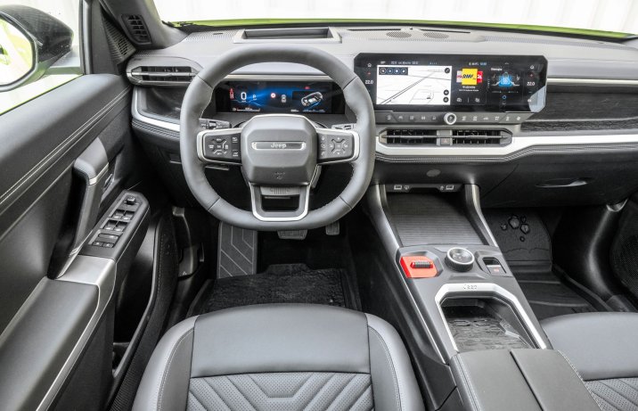 Jeep Compass - kokpit