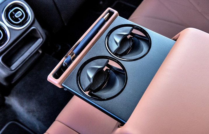 Mercedes GLC - cupholdery