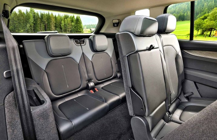 Skoda Peaq – trzeci rząd siedzeń.