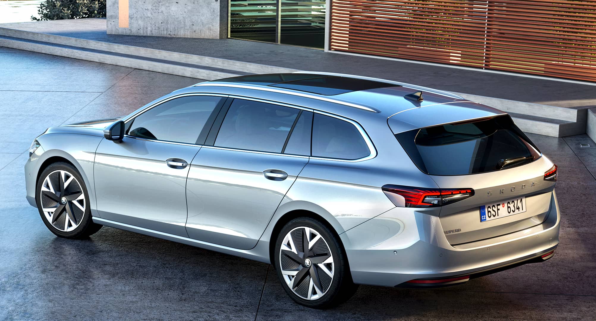 Škoda Superb czwartej generacji w wersji kombi