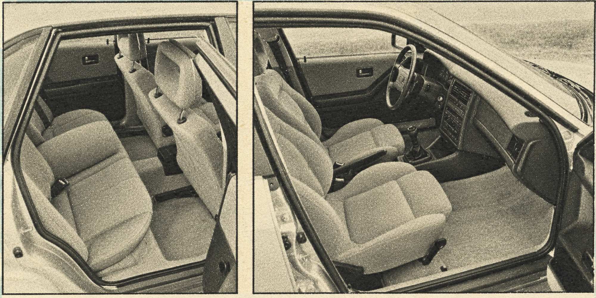 Audi 80 B3 wnętrze
