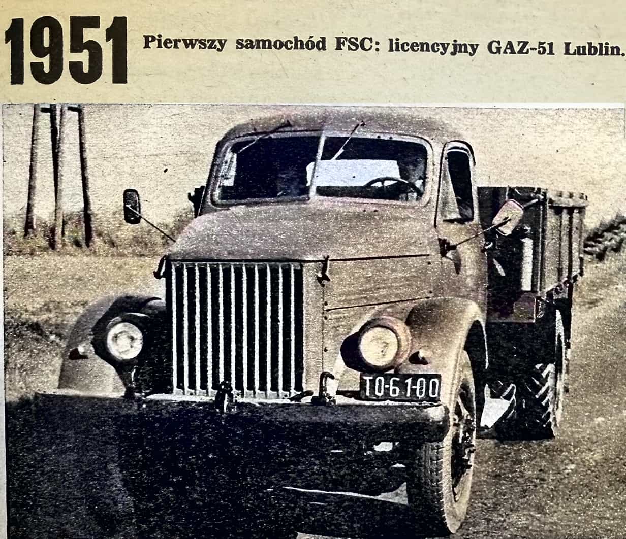 motor 42 1976 GAZ 51 Lublin