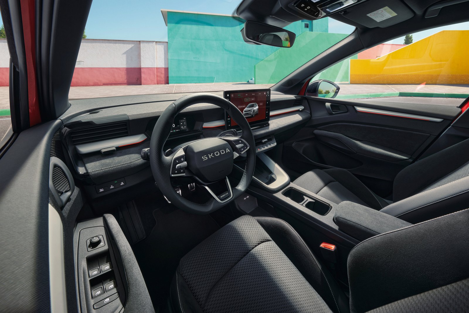 Skoda Epiq Sportline 2026 kokpit 01