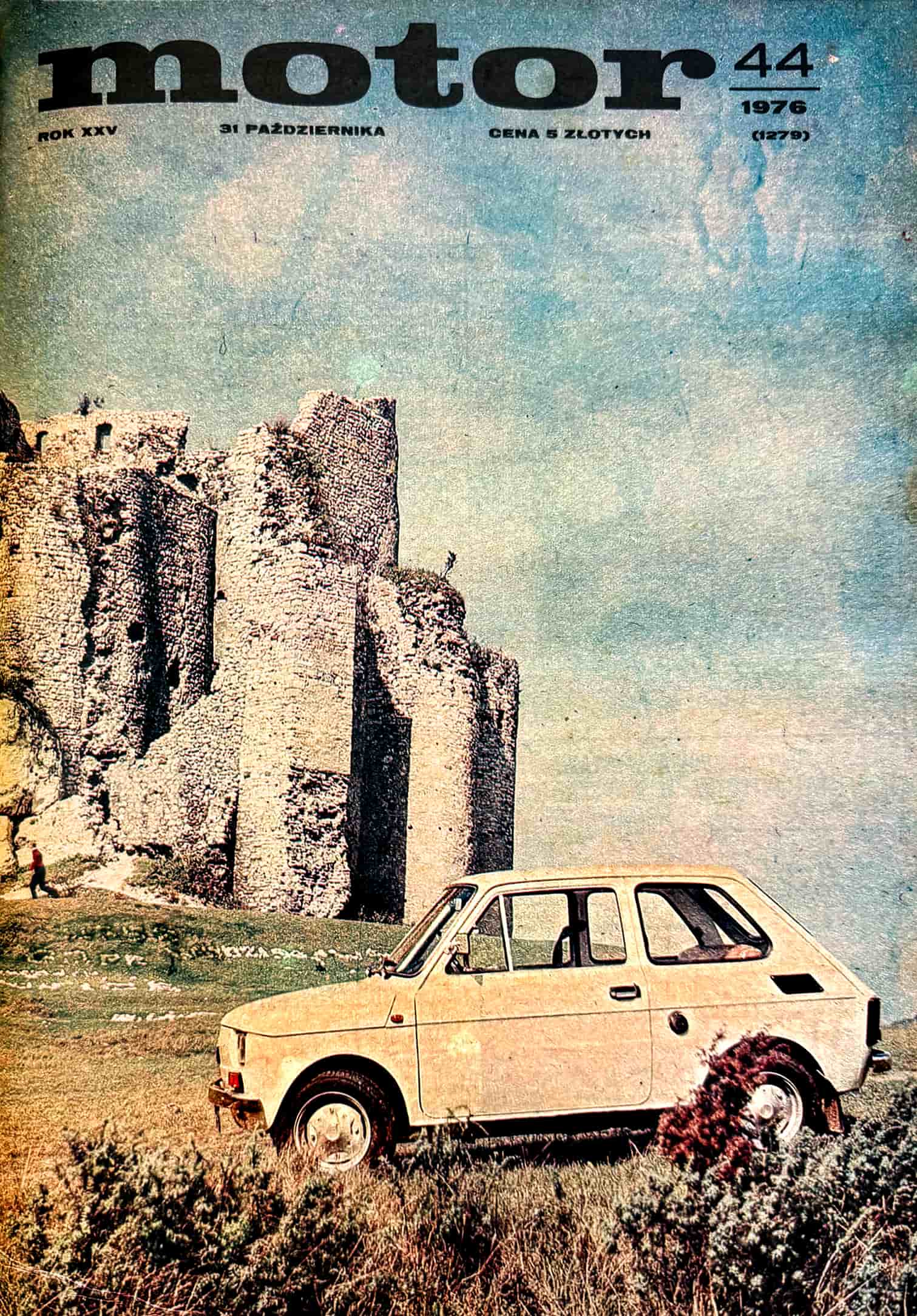 motor numer 44 z 1976 roku – okładka