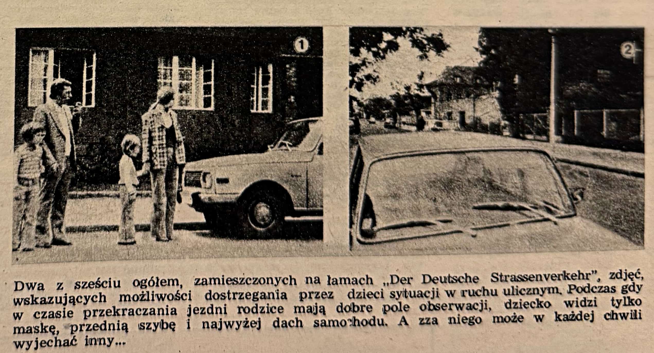 Motor numer 44 z 1976 roku – bezpieczeństwo dzieci na drodze