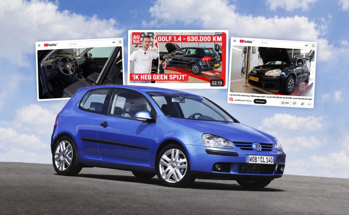 Kupił Volkswagena Golfa z przebiegiem 360 tys. km. Dziś na liczniku ma już 632 tys. km