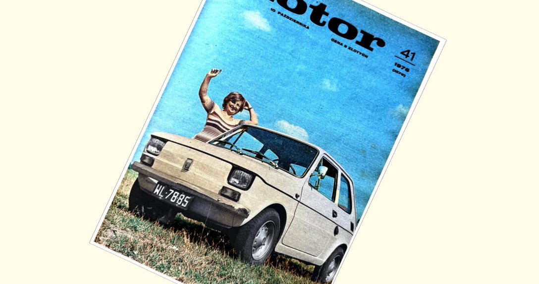 okładka tygodnika Motor numer 41 z 1976 roku