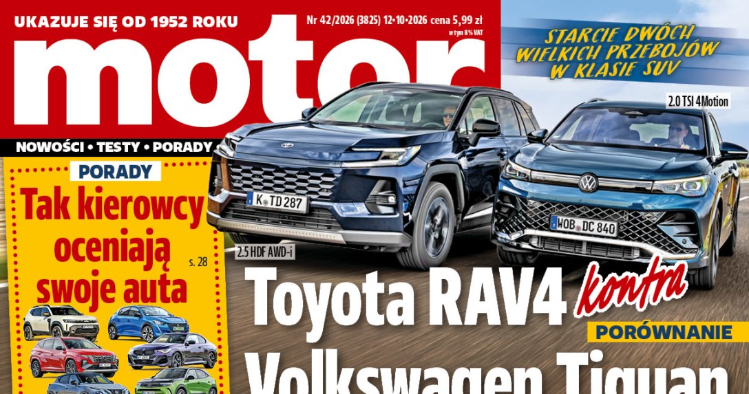 „Motor” nr 42/2026 – zapowiedź numeru