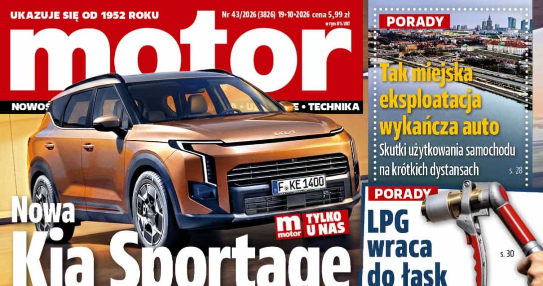 „Motor” nr 43/2026 – zapowiedź numeru