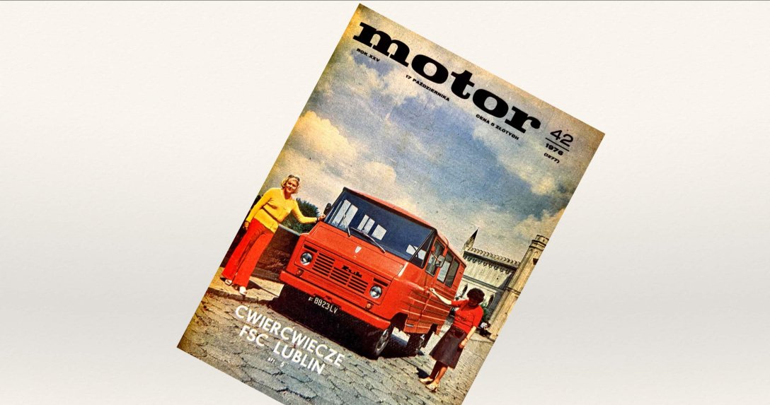 okładka tygodnika motor numer 42 z 1976 roku