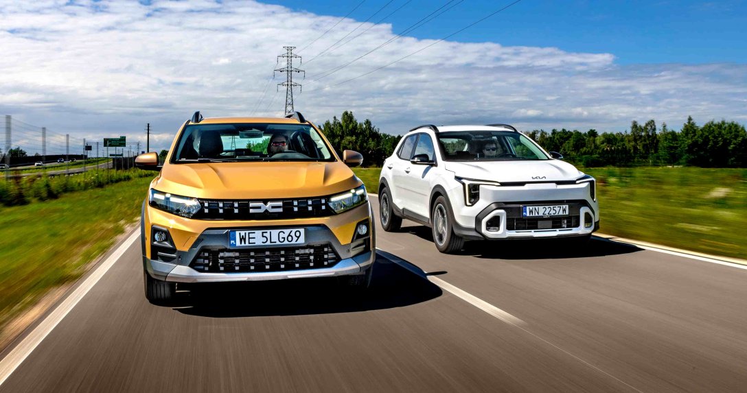 Dacia Sandero Stepway kontra Kia Stonic – dwa pomysły na oszczędzanie | PORÓWNANIE