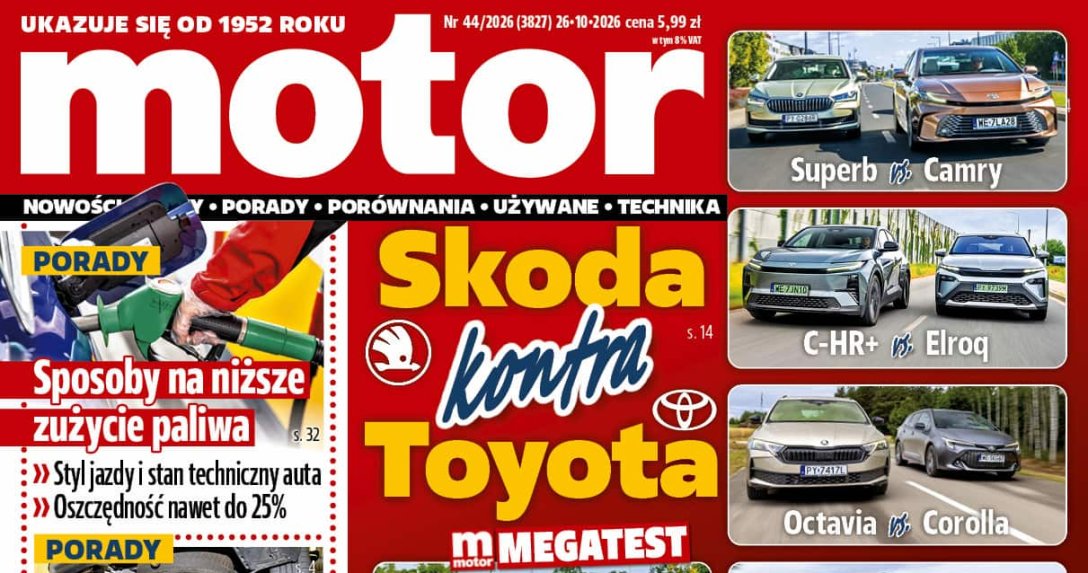 „Motor” nr 44/2026 – zapowiedź numeru