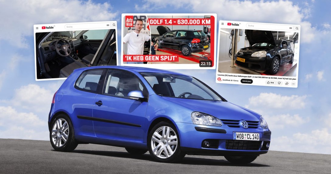 Volkswagen Golf V i kadry z YouTube