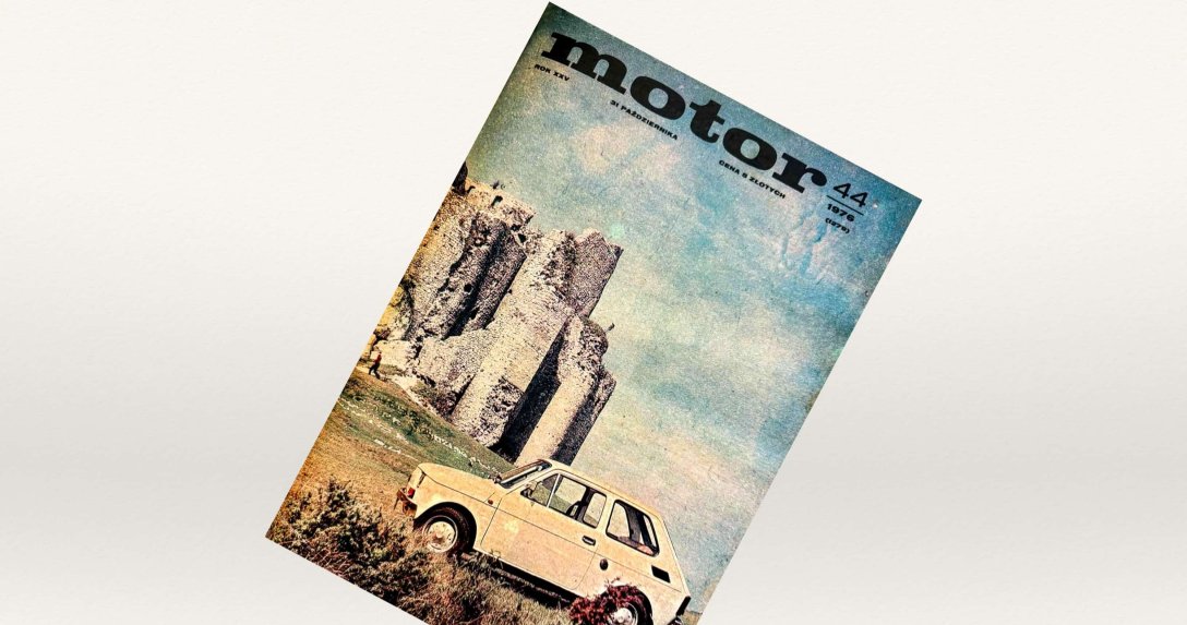 okładka tygodnika Motor numer 44 z 1976 roku