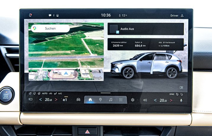 Mazda CX-5 2.5 e-Skyactiv G FWD (2026) – test, porównanie – system multimedialny
