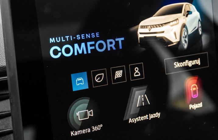 Renault Symbioz - tryby jazdy